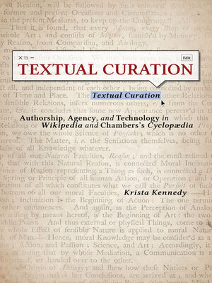 cover image of Textual Curation